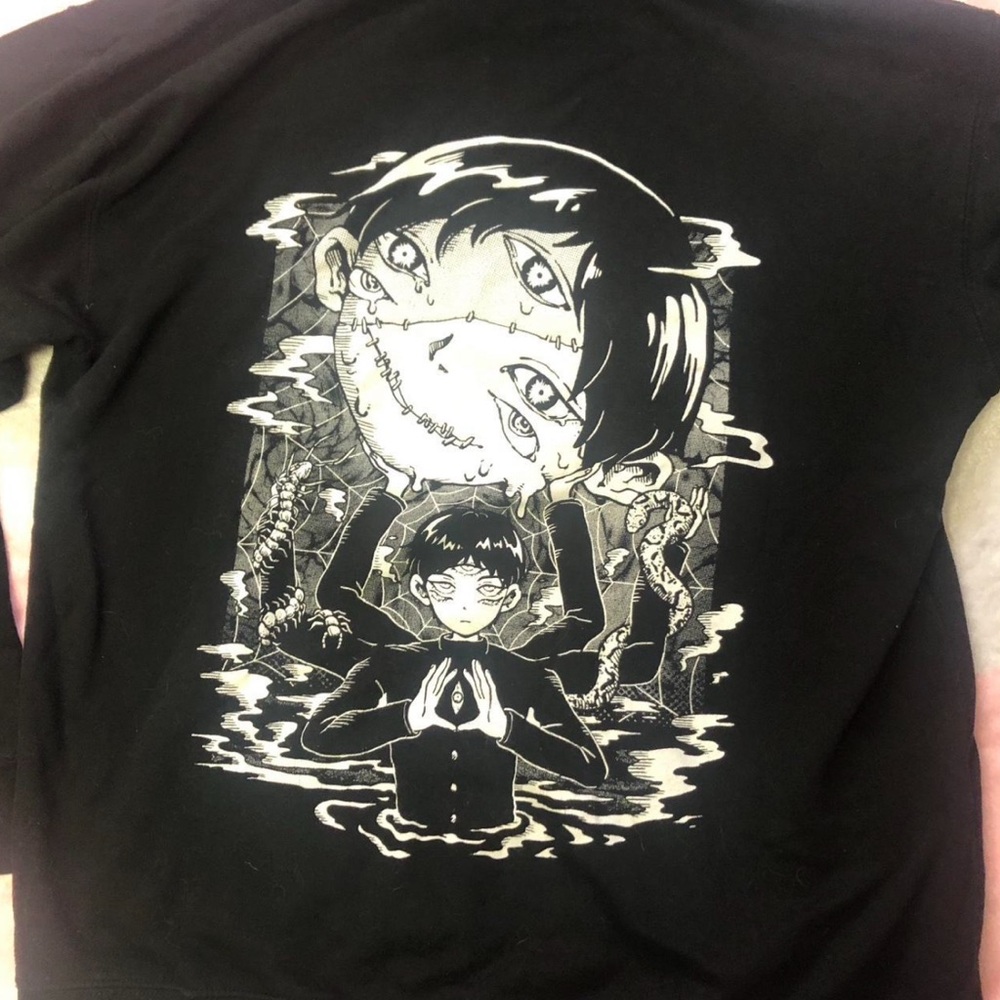 OMOCAT Black Unisex Sweatshirt